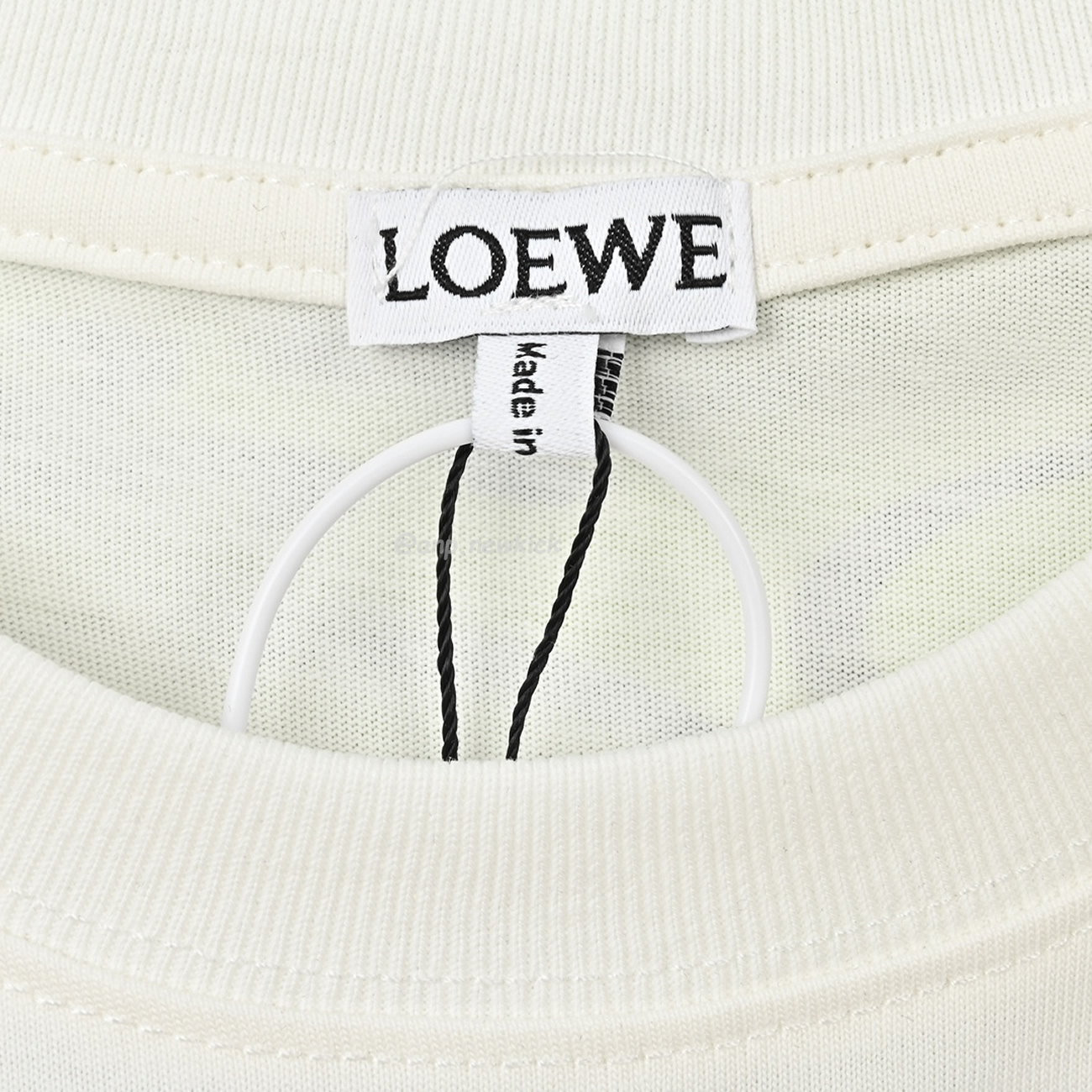 Loewe Angel Eye Printed White T Shirt (7) - www.newkick.vip